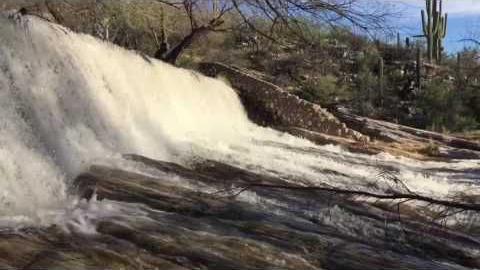 Watch: Sabino Creek in full fantastic flow
